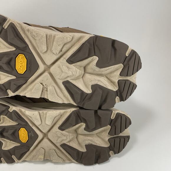 Hoka One One Anacapa Low GTX Trail Running Mens Size 11.5 D Tan Brown Goretex - Picture 9 of 10